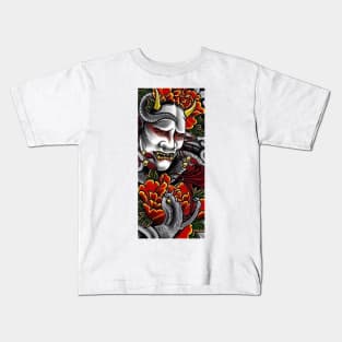 yakuza flower Kids T-Shirt